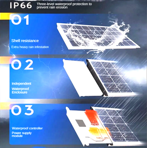 170W 100AH Integriertes Strom versorgungs <span class=keywords><strong>system</strong></span> Mono kristallines Silizium Windkraft <span class=keywords><strong>PWM</strong></span> Schubladen art Lange Lebensdauer Wartungsfrei für - Product Image 5