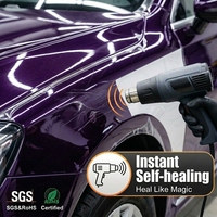 Film de protection de peinture (PPF) en TPU pour voiture, couleur métallisée brillante, protection UV à 99 %, installation à sec, anti-rayures, vente chaude, fourniture directe usine