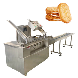 <span class=keywords><strong>Emporte</strong></span>-pièce industriel à la noix de coco Matcha <span class=keywords><strong>Confiture</strong></span> Fromage Beurre d'arachide Machine à biscuits sandwich ours - Product Image 2