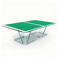 Tables de billard de luxe sur mesure pour la maison, en verre trempé, 7 pieds/8 pieds/9 pieds, qualité tournoi, multifonctionnelles, transformables en table à manger