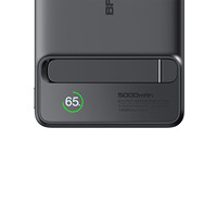 Monitor Kesehatan Baterai Power Bank Magnetik Layar TFT Pengisi Daya Nirkabel WT-C01M