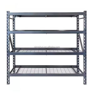 Ningshuo Qingdao Heavy Duty Store Shelves Rack <strong>Estantera</strong> Metal 4 Niveles Garaje Estante De Almacenamiento - Product Image 2