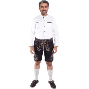 Lederhosen sur mesure authentiques pour hommes, shorts en cuir véritable, tenues d'Oktoberfest, style traditionnel allemand - Product Image 2