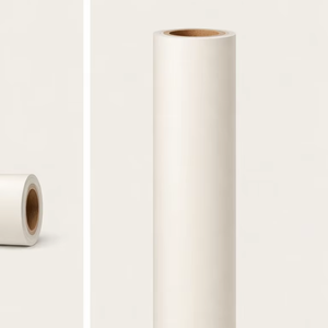 Lámina Decorativa Transparente de PET Mate para Laminación de Muebles, Flexible, con Imprimación de una Cara GAG, HVC, Rollo Disponible en Stock - Product Image 1