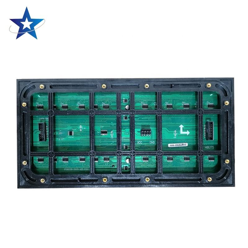 2 Modules LED P10 Extérieur Polychrome 32x16 Pixels - Taille 320x160mm, Interface HUB75, Alimentation 5V - Pour écrans LED DIY