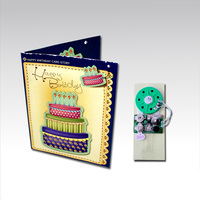 Module sonore élégant à bouton coulissant avec mécanisme vocal, puce audio enregistrable pour jouet éducatif, boîte cadeau, vente en gros