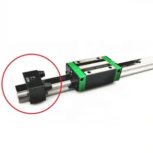 Free sample shock absorption linear guide rail block HG20 anti collision fixed block lock block