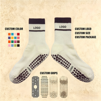 Chaussettes ras du cou personnalisables POPSOX pour femmes, respirantes, en Spandex/Nylon/Coton, antidérapantes, sans coutures, avec plusieurs positions de logo pour