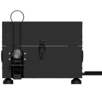 Machine à balles de golf en métal robuste, à commande au pied, capacité de 50 balles, distributeur automatique de balles de golf, simulateur de driving range