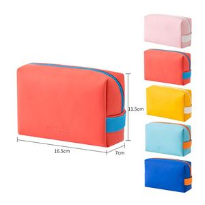 Sac de voyage cosmétique en PU imperméable, trousse de toilette en cuir pour maquillage – Grande vente - Product Image 2