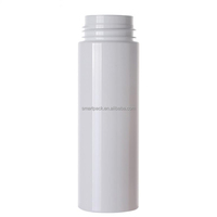 Vente en gros de bouteille de savon mousse plastique blanche ou transparente quantité minimale de commande bas pas chère bouteille nettoyante visage muse bouteille pompe moussante en stock