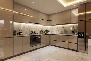 Vermonhouzz Mobili da <span class=keywords><strong>Cucina</strong></span> Modulari Personalizzati Design Moderno Cucine di Lusso con Accessori Completi - Product Image 4