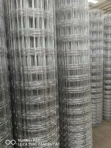 Rouleaux de clôture pour cerfs en fil de fer galvanisé tissé à nœuds fixes - Product Image 2