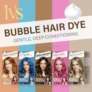 IVS Men Women Easy DIY Home Use Bubble Foam <strong>Hair</strong> Coloring Dark <strong>Brown</strong> <strong>Hair</strong> <strong>Dye</strong> Color - Product Image 2