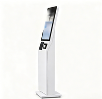 Terminal de paiement et d'auto-enregistrement tactile sur pied KD215B de 21,5 pouces avec imprimante et lecteur de cartes pour centre commercial