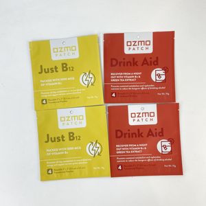 Piccola Bustina in <span class=keywords><strong>Plastica</strong></span> Termosaldabile con Interno in Alluminio per Confezione <span class=keywords><strong>di</strong></span> Vitamina B12, Cerotti per il Sonno, Sacchetto Bustina - Product Image 5