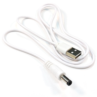 USB 2.0 Typ A Stecker auf 5,5mm X 2,5mm DC-Stromstecker Kabel