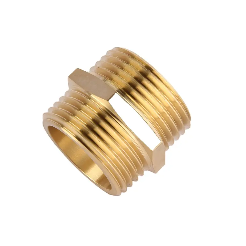 Manufactures High-quality Aluminum Alloy Hose Connector Brass equal nipple