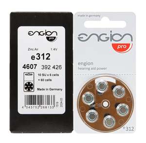 Engion 1.4V สินค้าเพื่อการได้ยินจากเยอรมันอุปกรณ์ช่วยฟังแบบมีปุ่มแบตเตอรี่ทำจากสังกะสีทุกขนาดผลิตภัณฑ์สำหรับหู - Product Image 4