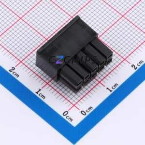 43025-10Y Housing (Wire-to-Board / Wire-to-Wire) P=3mm Connector ( Jack Structure: 2x5P )( Pitch: 3mm )( Row Spacing: 3mm ) - Product Image 2