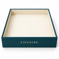 Boîte cadeau d'entreprise personnalisée FOVAIRE, écologique, robuste, avec couvercle et base rigides, pour bloc-notes, tasse et stylo