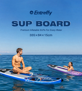 Planche de paddle gonflable commerciale ENTROFFY pour la location en hôtel, complexe hôtelier ou sur la plage - Product Image 1