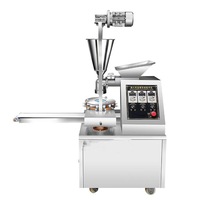 Machine à Xiaolongbao chinois, Machine à galettes de pâte de haricot rouge, Machine à galettes, Machine à Mantou entièrement automatique