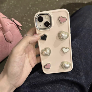 เคสโทรศัพท์ซิลิโคนนิ่มผิวด้านเรียบง่ายลายความรักสีชมพูยอดนิยม3D สำหรับ <span class=keywords><strong>iPhone</strong></span> 15 13 14 <span class=keywords><strong>12</strong></span> <span class=keywords><strong>PRO</strong></span> <span class=keywords><strong>MAX</strong></span> 15 PLUS 11 - Product Image 4