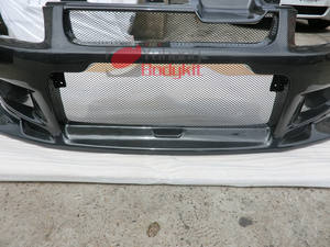 ملحقات السيارة-واقي صدمات أمامي من الألياف الزجاجية FRP من أجل إيفو 7 طراز C-West - Product Image 6