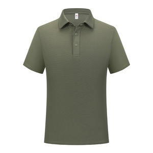 Polo à manches courtes, couleur unie, polyester, évacuation de l'humidité, usage quotidien - Product Image 2