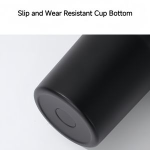 Tasse à café de voyage de sport avec logo personnalisé de la plus haute qualité avec couvercle Bouteille numérique Flacon à vide en acier inoxydable à double paroi avec paille - Product Image 4