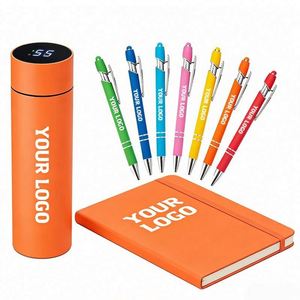 Metal Gel With Logo Ballpoint Stylus <b>Press</b> Pens Black Ink Pen for Advertising Gift Education - Product Image 1