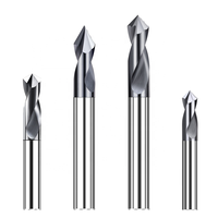 Outil CNC personnalisable Jinchuan ODM, fraise à chanfreiner à 90 degrés, pointe de perçage fixe en alliage d'acier au tungstène Altin/Tin, 10 pièces