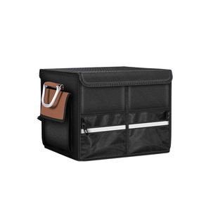 Organizador de maletero de coche de tela Oxford de alta calidad, organizador decorativo práctico, tamaño personalizado de gran capacidad, plegable, disponible - Product Image 4