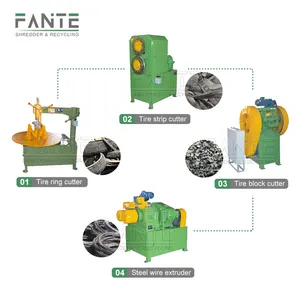 Tire Recycling Machine / Used Truck Tire Crusher/ Waste Tire Recycling Machine