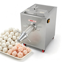 Machine commerciale automatique en acier inoxydable pour le filtrage de la viande de poisson, l'élimination des arêtes et la production de pâte de poisson