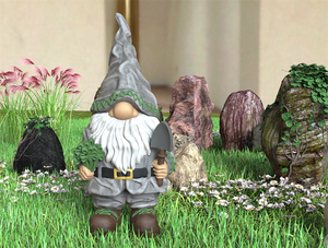 カスタマイズ新製品卸売樹脂かわいいドワーフ置物ガーデン<span class=keywords><strong>gnome</strong></span>彫像<span class=keywords><strong>gnome</strong></span>置物シャベル付き - Product Image 5