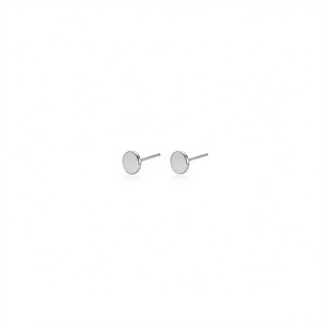 Boucles d'oreilles Amy Amy PE3305, minimalistes, couleur argent, bijoux pour femmes à porter au quotidien - Product Image 4