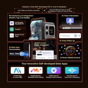 Blackview XPLORE 1 Telefono <span class=keywords><strong>Cellulare</strong></span> Outdoor 5G <span class=keywords><strong>Impermeabile</strong></span> Smartphone Robusto Android 15 Display 2.4K da 6.78'' 16GB+512GB 20000mAh - Product Image 5
