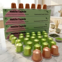Capsules de Matcha de Qualité Cérémoniale 100% Pure, Marque Blanche en Gros, Provenant de la Ferme de Thé du Guizhou à Prix Bas