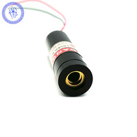Module de Diode Laser, 1mw, pour usage industriel, 24V, 650nm, rouge, focalisable, 1mw