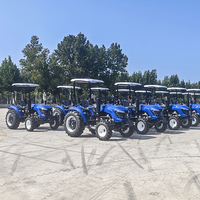 Tracteurs de serre QILU 504 50hp 4x4, tracteurs de jardin 4x4