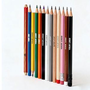 ดินสอไม้มาตรฐาน HB สีมาการอง ออกแบบโลโก้ตามสั่ง ขายส่ง สำหรับธุรกิจและของขวัญ - Product Image 1