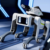 Perro electrónico mecánico, programación de mascotas, Robot Rc, apretón de manos, comando de voz inteligente interactivo, Control de aplicación, perro Robot de plástico