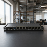 Routeur filaire intelligent de classe entreprise Mikrotik RB5009UG+S+IN/RB5009UPr+S+IN 10 Gbps