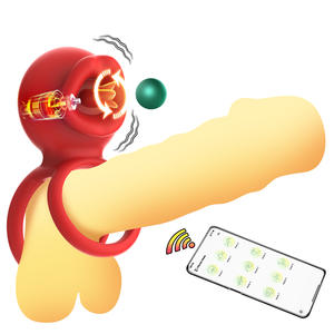 Controle la vibración del anillo de esperma masculino, cargue la próstata y use un dispositivo de masaje para las relaciones sexuales - Product Image 6