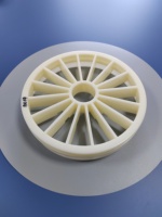 Hochdurchsatz-Bienenstockmembran-Endkappe aus ABS-Material für Abwasserbehandlung Industrielle RO-Membranelemente
