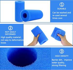 Esponja de Filtro de Espuma de Poliuretano Nueva y Usada de 10-60ppi para Piscina, Lámina de Espuma de Filtro de 40ppi - Product Image 4