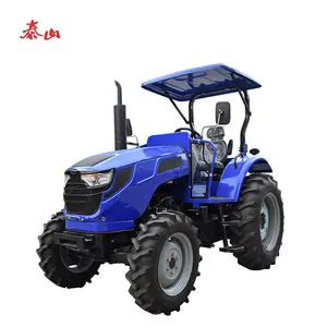 Tractor agrícola 4wd 60hp 70hp, cargador frontal, buena calidad, precio bajo, gran oferta, con piezas de repuesto de accesorios