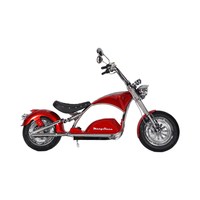 Entrepôt de l'UE 4000W 72V 40Ah EcoRide scooter électrique vintage moto électrique télécommandée pratique